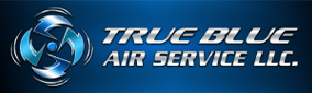True Blue Air Service LLC. Logo